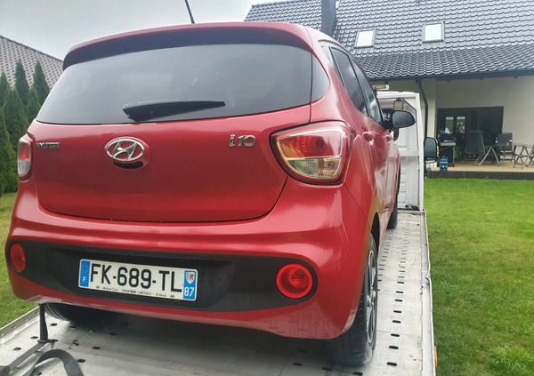 Hyundai i10 cena 21900 przebieg: 54000, rok produkcji 2019 z Krotoszyn małe 301